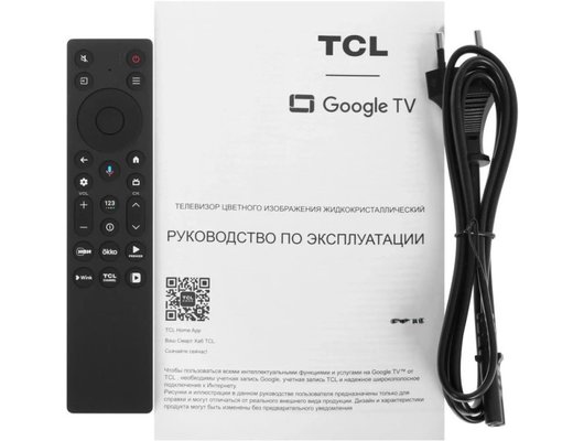 4K (Ultra HD) Smart телевизор TCL 98P8L 98″, QLED, Google TV, HDMI 2.1, 144 Гц